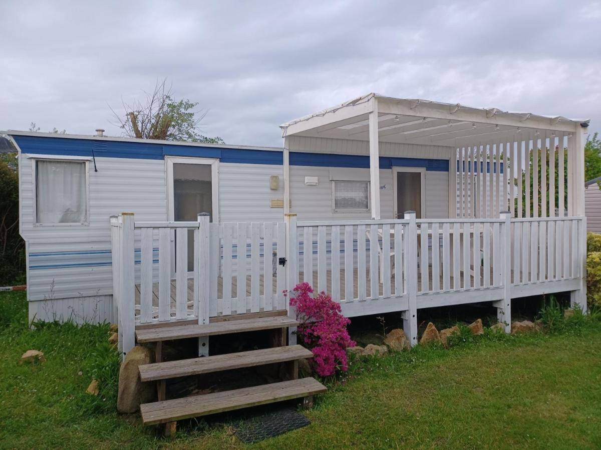 Mobilhome Emplacement 2 Plougrescant Buitenkant foto